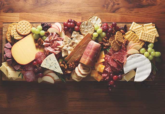 charcuterie board